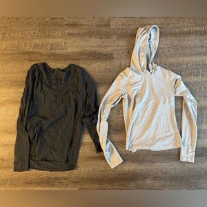BUNDLE- 2 Athletic Long Sleeve Tops